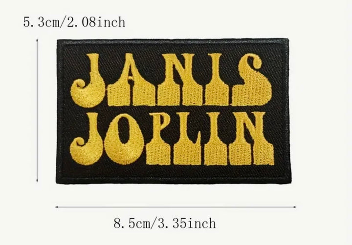 Janis Joplin- Embroidered Patch