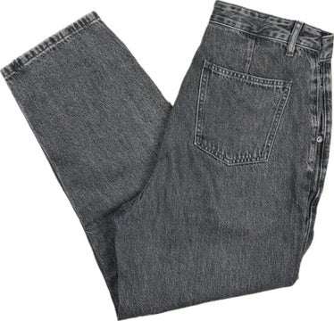 Gorman Tapered Mom Fit Charcoal Ladies Jeans - Size 12