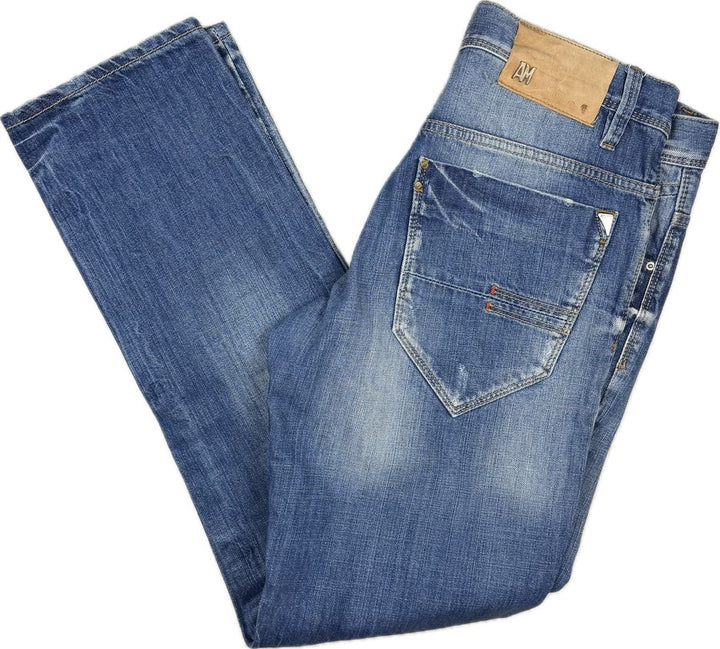 Anthony Morato Italian Mens Low 'Ditto' Jeans -Size 32R