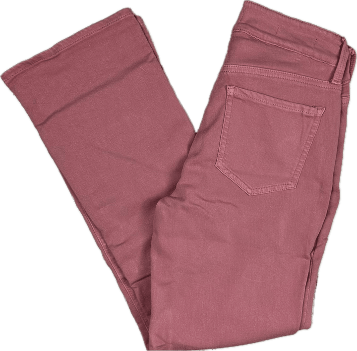 NYDJ Lift & Tuck 'Marilyn Straight' Rose Pink Jeans -Size US 4P or ( 8AU) - Jean Pool