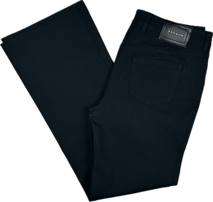 Escada Ladies Black Stretch Jeans - Size 40 Euro