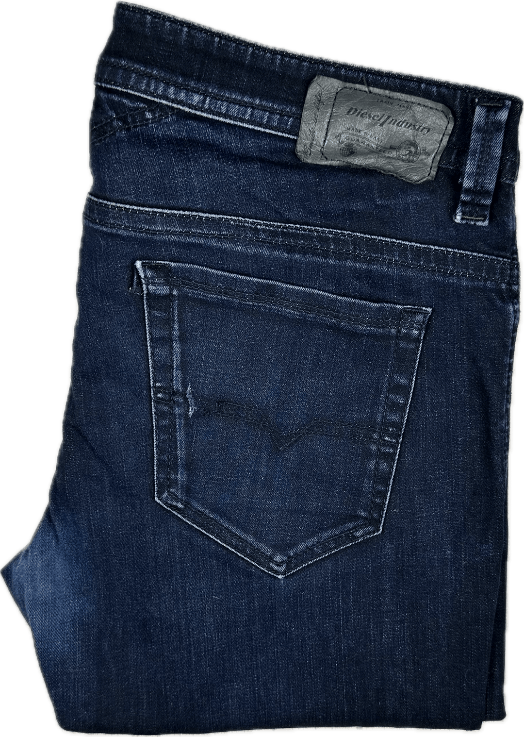 Diesel 'Thavar'Dark Blue Slim Skinny Jeans -Size 34/32