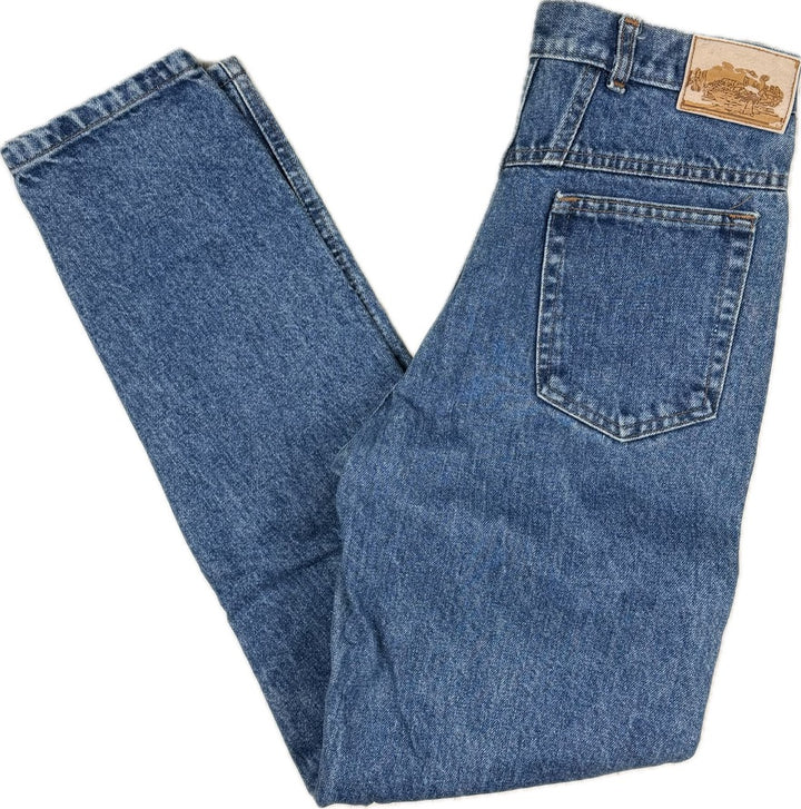 Fabergé Vintage 1980's High Waist Tapered Jeans- Suit Size 6/7