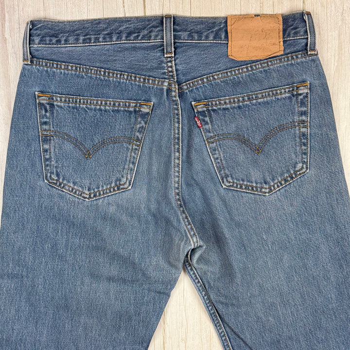 Vintage 90's Aussie Made Levi 501 Classic Jeans -Suit Size 30