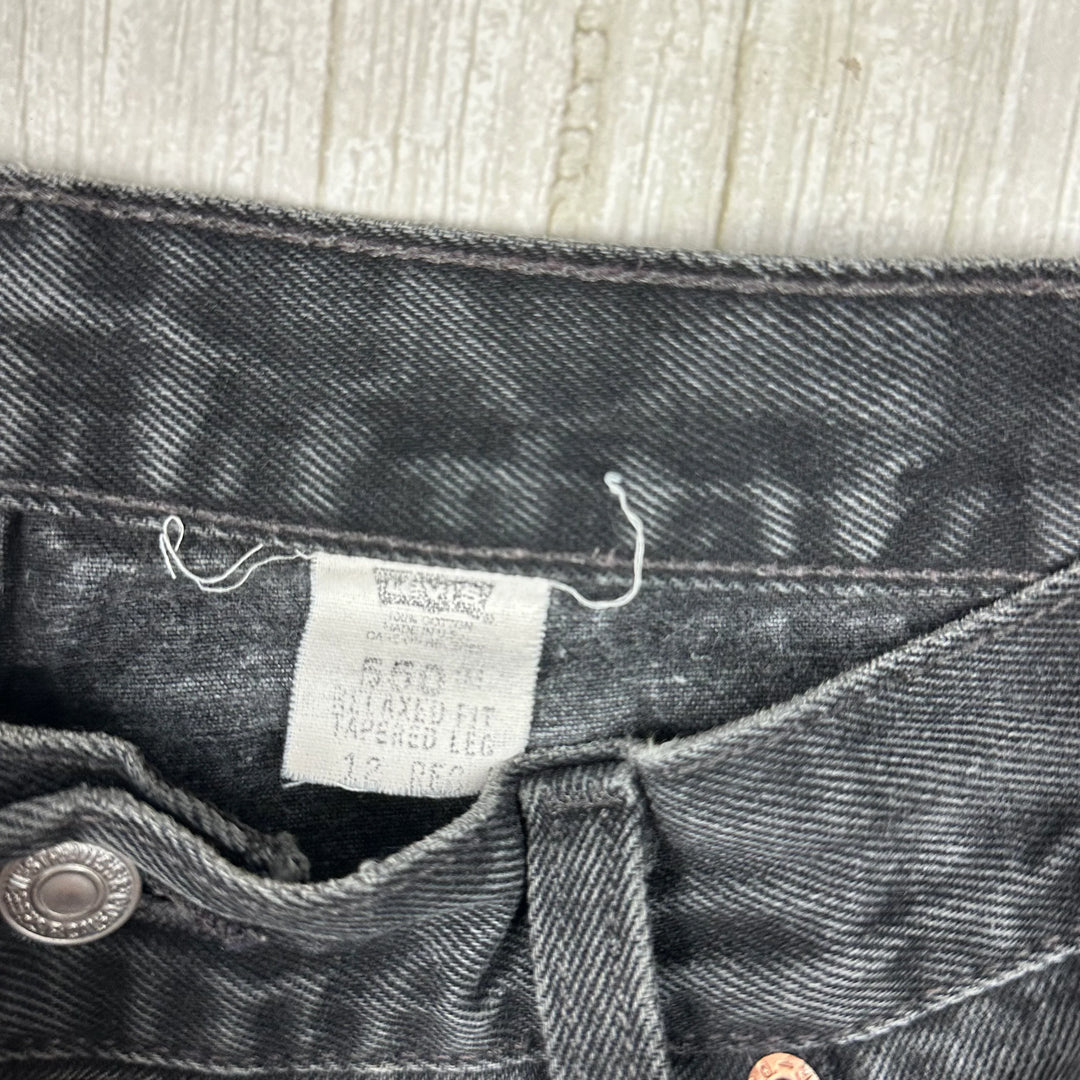 Vintage 90's USA Made Levi 550 Relaxed Tapered Jeans -Suit Size 8