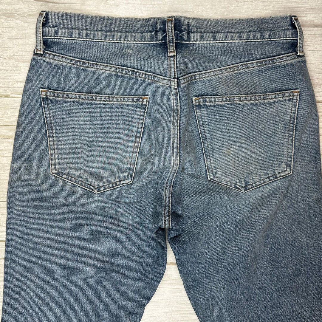 AGOLDE 'Carrie' Long Denim Shorts- Size 27