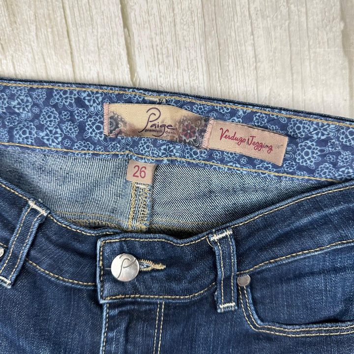 Paige Denim 'Verdugo Jegging' Blue Jeans- Size 26