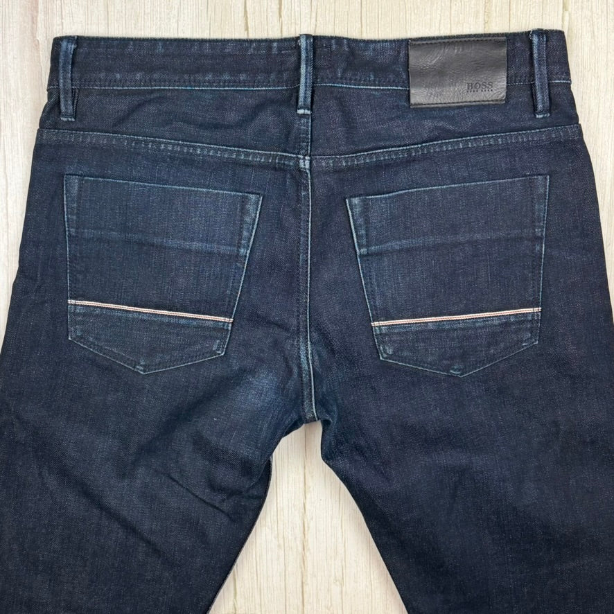 Hugo Boss Men's 'Delaware3-Edge' Selvedge Mens Jeans- Size 32