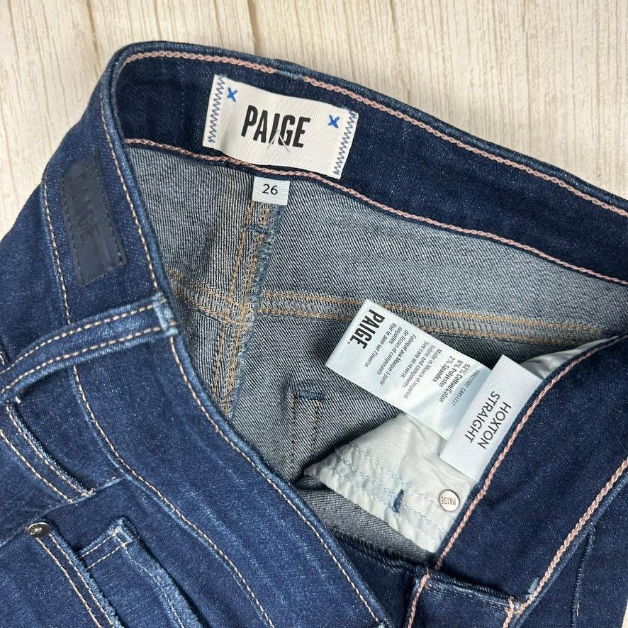 Paige Denim 'Hoxton Straight' Slim Fit Jeans - Size 26" or 8AU