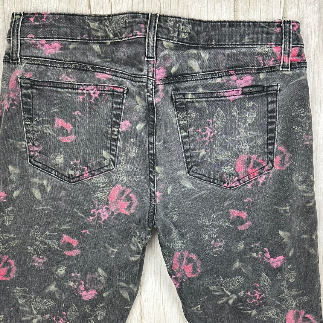 Joes Jeans USA Electric Floral Print Skinny Jeans Size- 30
