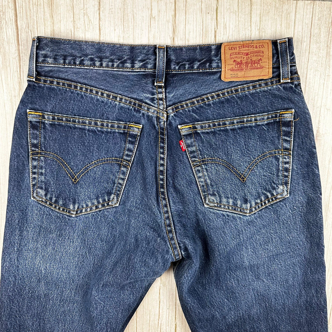 Vintage 90's Aussie Made Levi 550 Bootcut Jeans -Suit Size 8-10