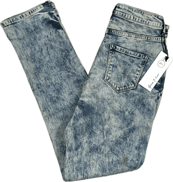 NWT- George J Love Italian Acid Wash Jeans - Size 26