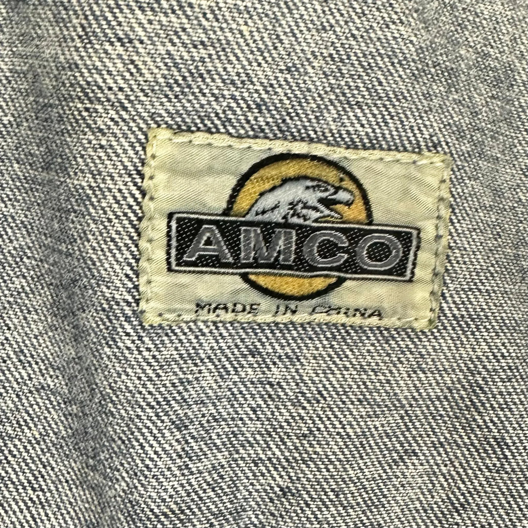 AMCO Vintage Late 80's Denim Jacket - Size L - Jean Pool