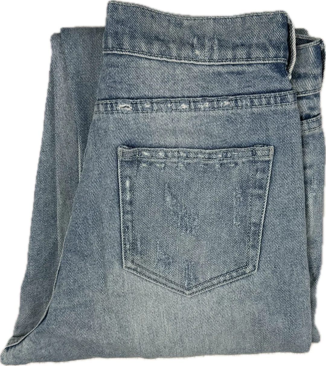 Stella McCartney Ladies Boyfriend Relaxed Cuffed Jeans - Size XS or 25