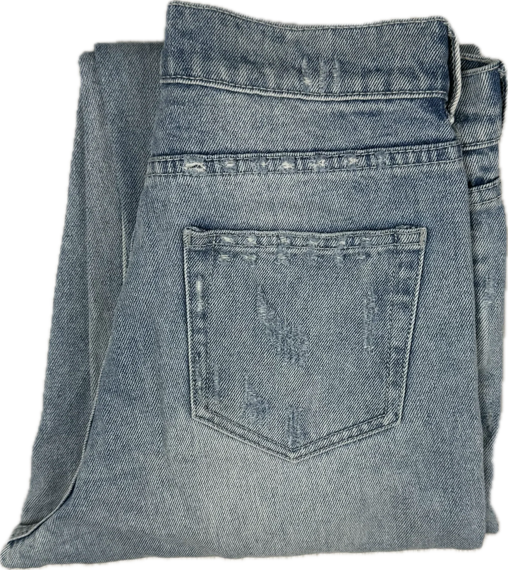 Stella McCartney Ladies Boyfriend Relaxed Cuffed Jeans - Size XS or 25