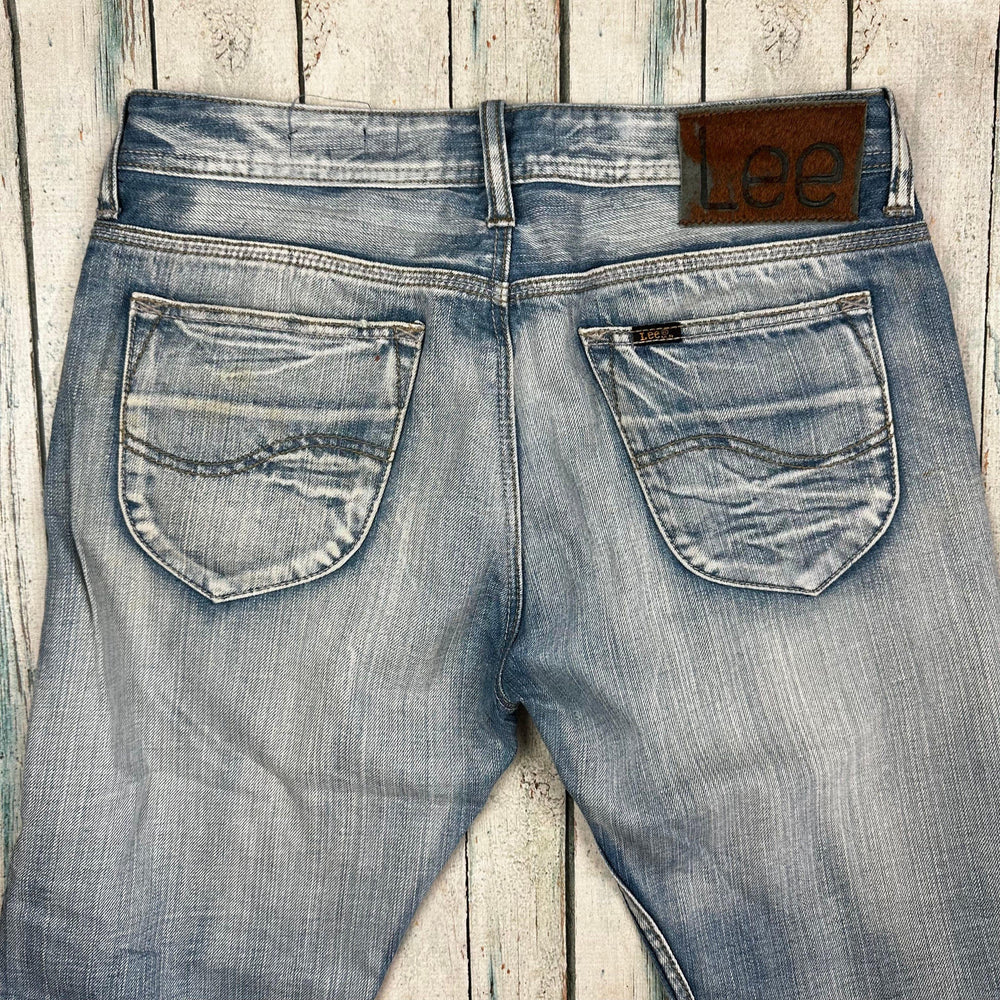 Lee Mens 'L2 Lo Slim' Denim Jeans -Size 32L - Jean Pool