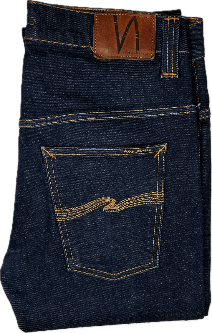 Nudie Jeans Co. 'Tape Ted' Organic 16 Dips Dry Jeans - Size 32/34