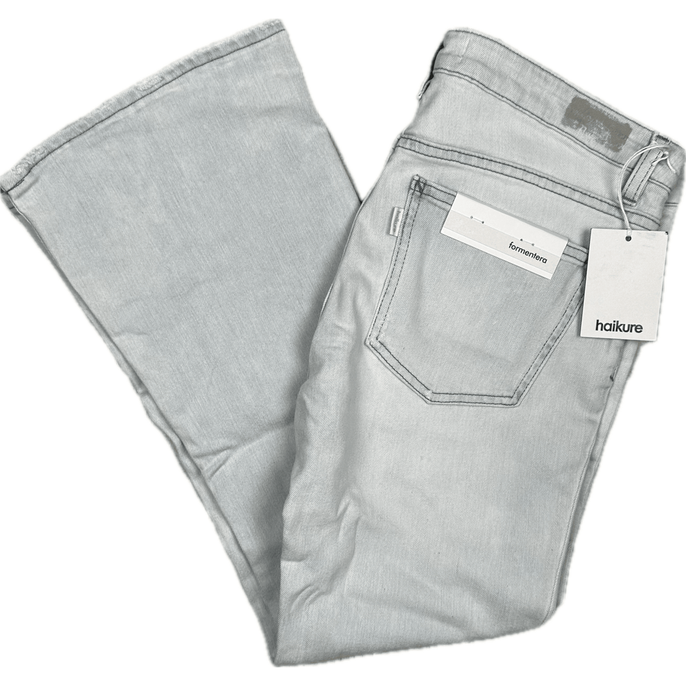 NWT - Haikure Italian 'Formentera Crop' Flare Jeans - Size 29 - Jean Pool