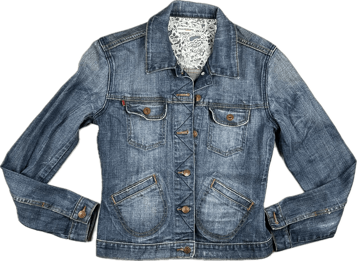 JAG Classic Denim Jean Jacket  - Size M