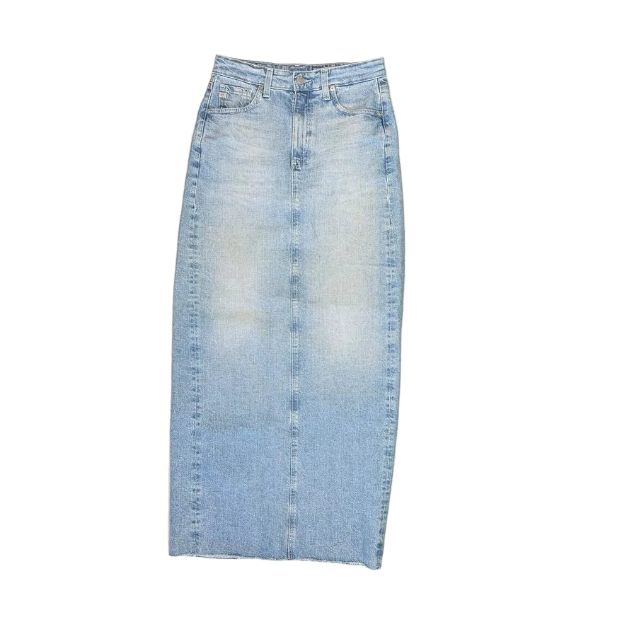 AG Adriano Goldschmied Ag-Ed 'Rani' Denim Maxi Skirt - Size 25