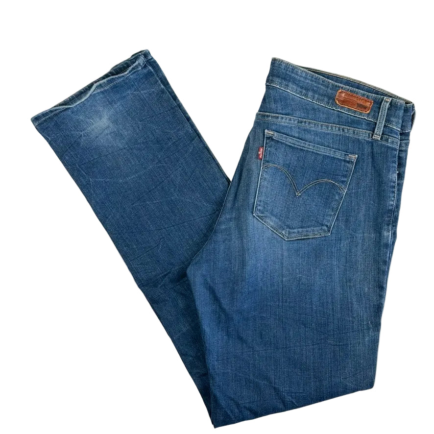 Levis Demi Curve Modern Rise Straight Jeans -Size 31 (13AU)