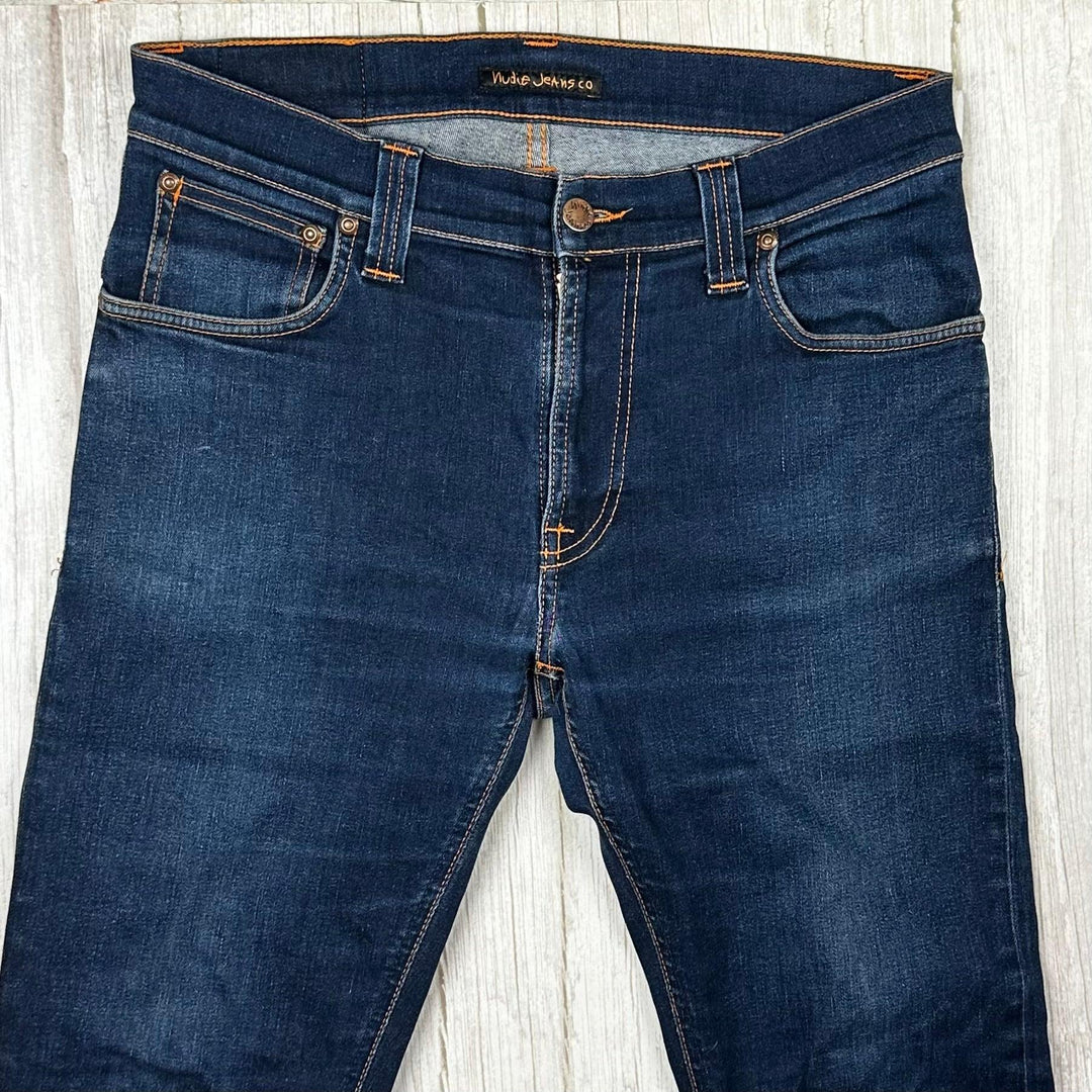 Nudie Jeans Co. 'Thin Finn' Recycled Dry Power- 34"