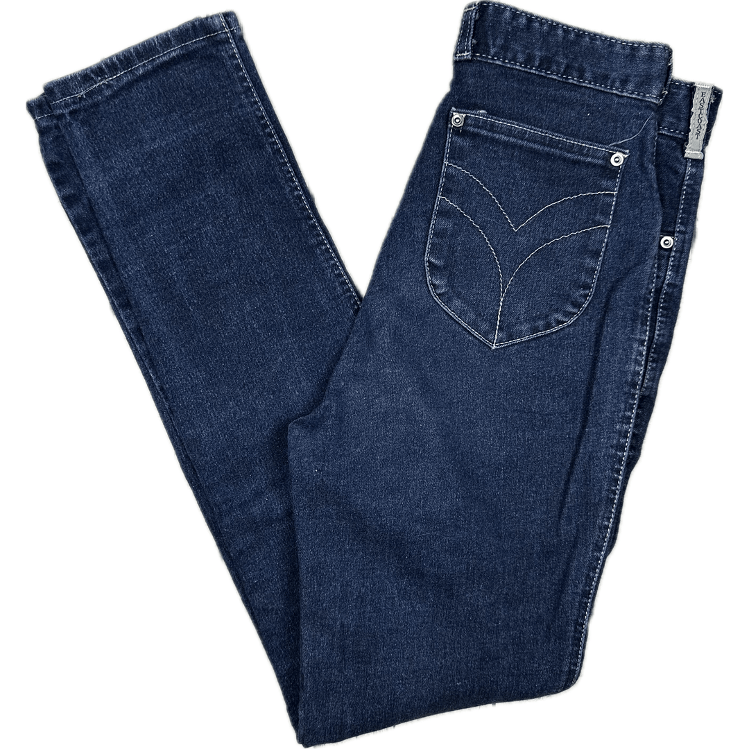 Eastcoast 1980's High Waisted Slim Ladies Jeans - Suit Size 10 - Jean Pool