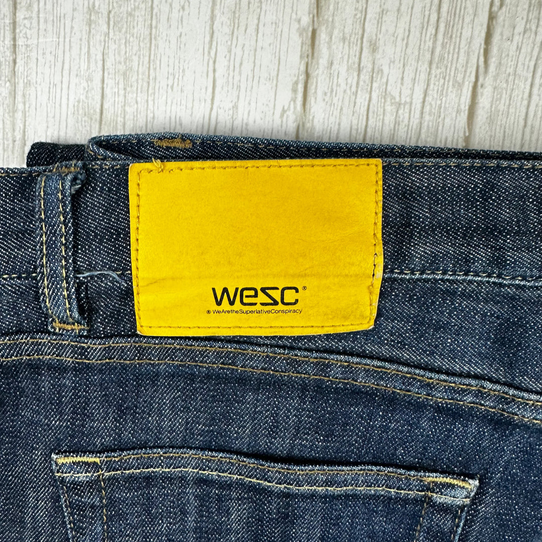 WEZC Superlative Conspiracy Mens Slim Fit Jeans- Size 32