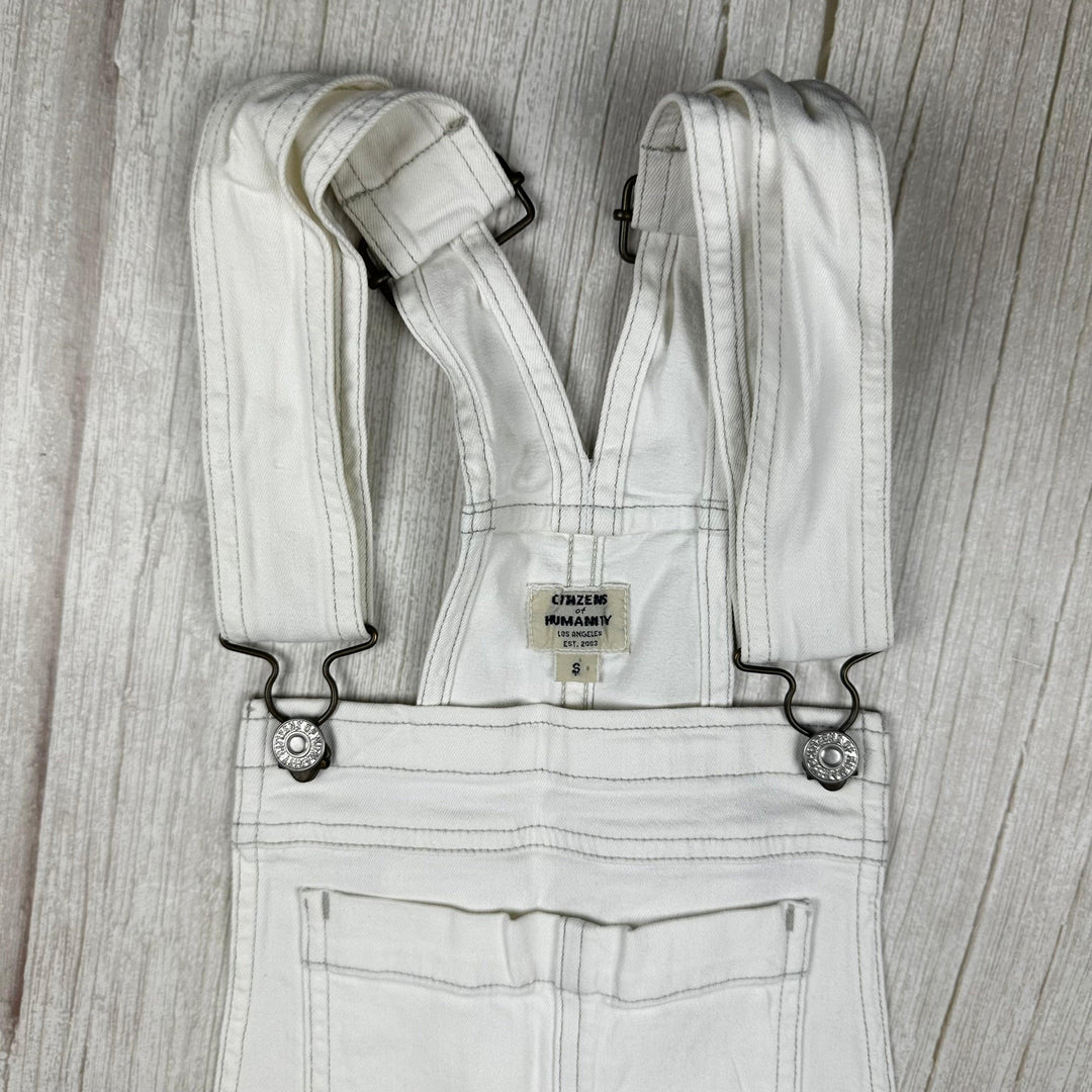 Citizens of Humanity Ivory Womens Overalls -Size Small