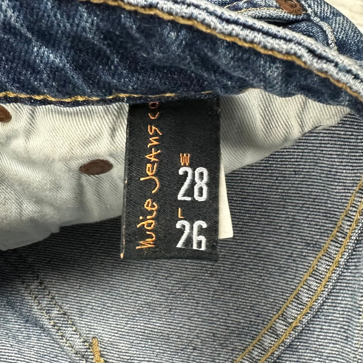 Nudie Jeans Co. 'Rowdy Ruth' French Blue Wash Jeans - Size 28