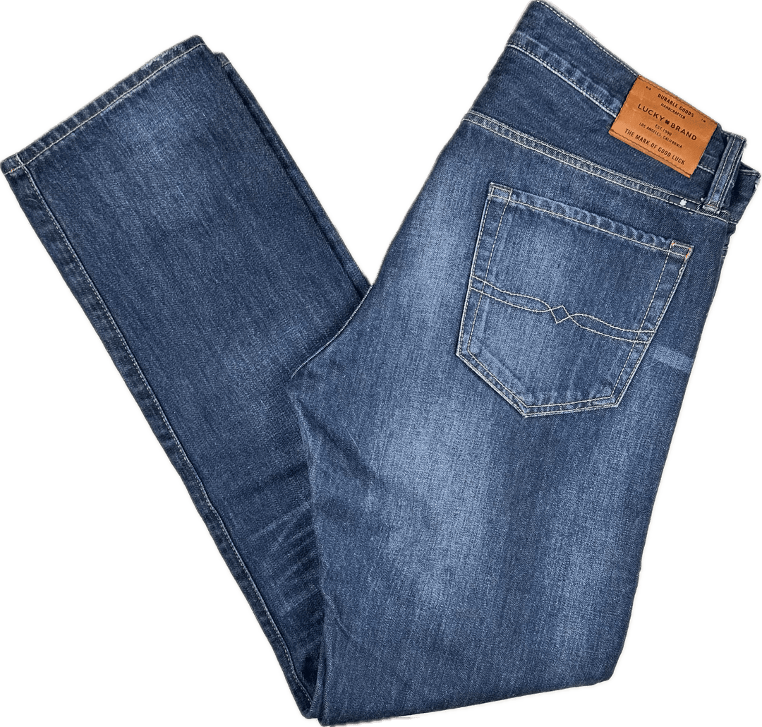 Lucky Brand ' 110 Skinny' Mens Jeans - Size 33/32 - Jean Pool