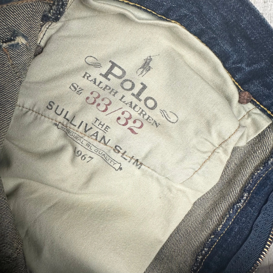 Polo by Ralph Lauren Men's 'The Sullivan Slim' Denim Jeans - Size 33S - Jean Pool
