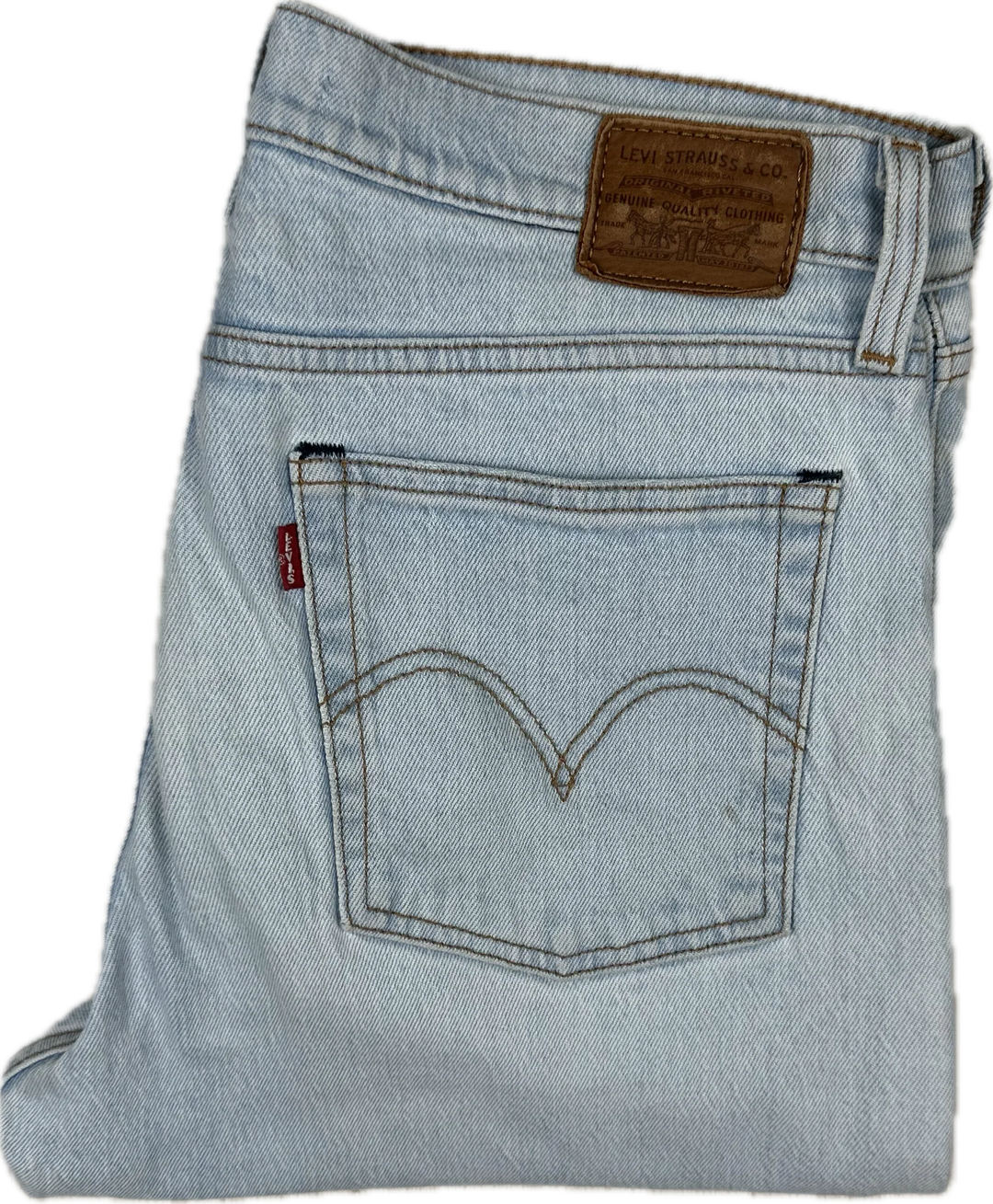 Levis ‘Wedgie Straight’ Ladies Premium Denim Jeans  - Size 29