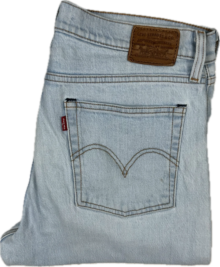 Levis ‘Wedgie Straight’ Ladies Premium Denim Jeans  - Size 29