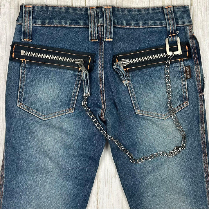 Australian Made ML Denim Low Rise Flare Jeans -Size 26" - Jean Pool