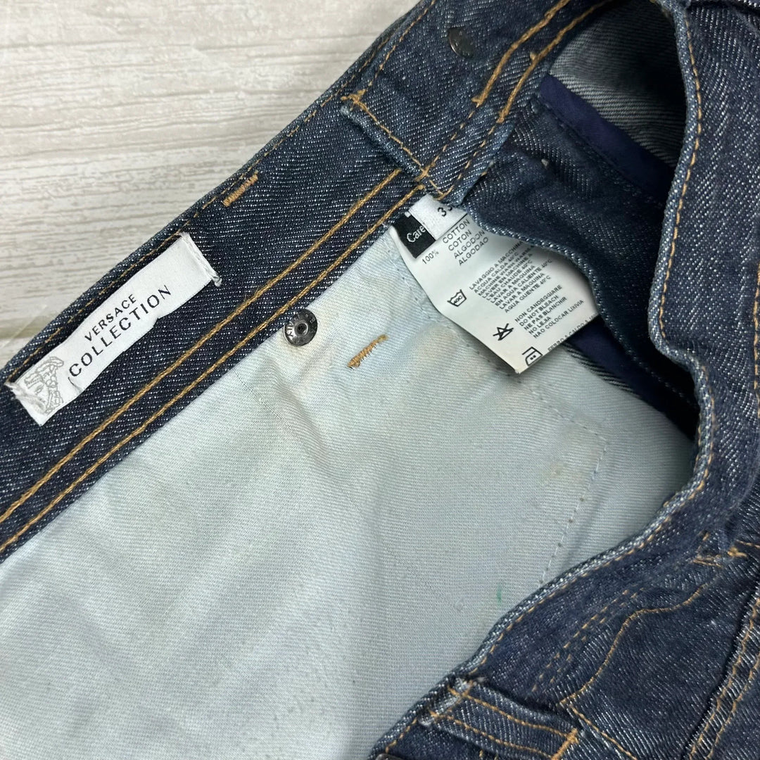 Versace Collection Mens Classic Straight Denim Jeans - Size 33R