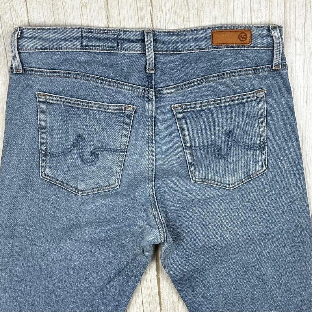 AG Adriano Goldschmied 'the Prima Crop' Mid Rise Cigarette Jeans- Size 28R
