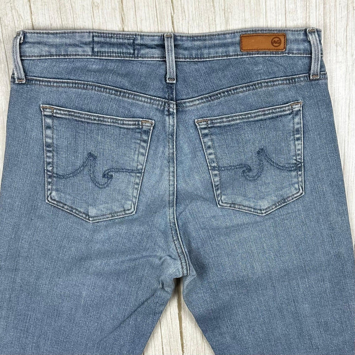 AG Adriano Goldschmied 'the Prima Crop' Mid Rise Cigarette Jeans- Size 28R