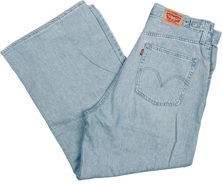 Levis Denim 'Cinch Baggy' Wide Leg Jeans - Size 32