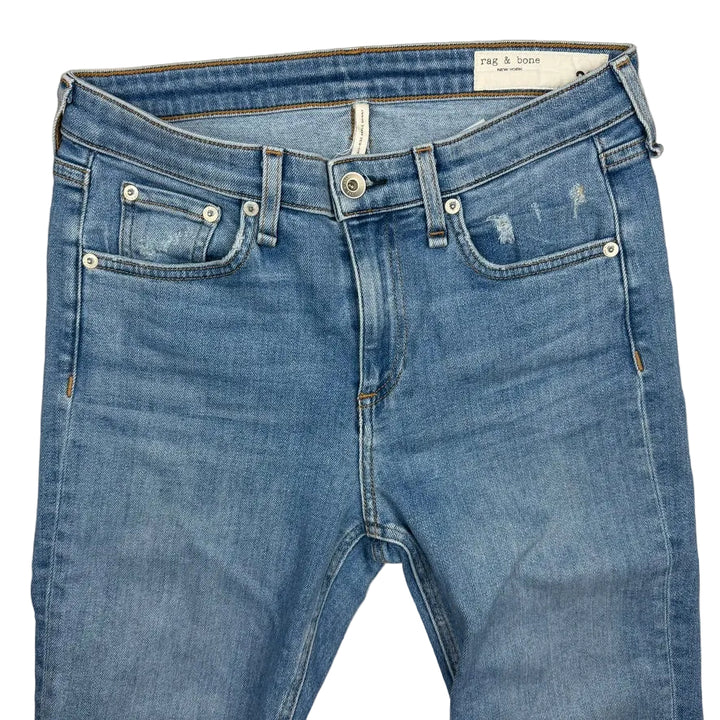 Rag & Bone 'Cate' Mid Rise Skinny Ankle Palmer Jeans - Size 28