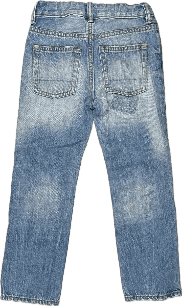 Gap straight leg Boys Distressed Jeans - Size 5Y