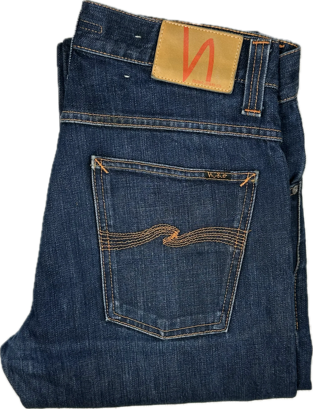 Nudie Jeans Co. 'Average Joe' Dry Heavy Jeans - Size 33/32