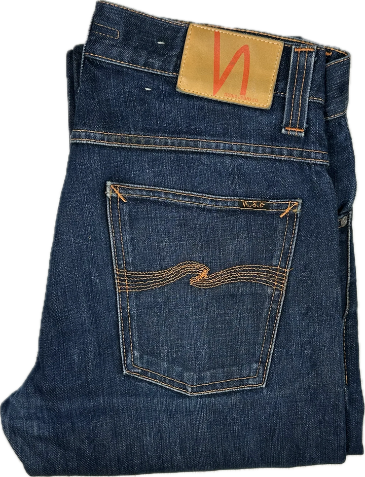 Nudie Jeans Co. 'Average Joe' Dry Heavy Jeans - Size 33/32