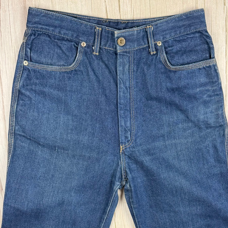 AMCO 1970s Peaches Vintage Rare Australian Made Ladies Flare Jeans
