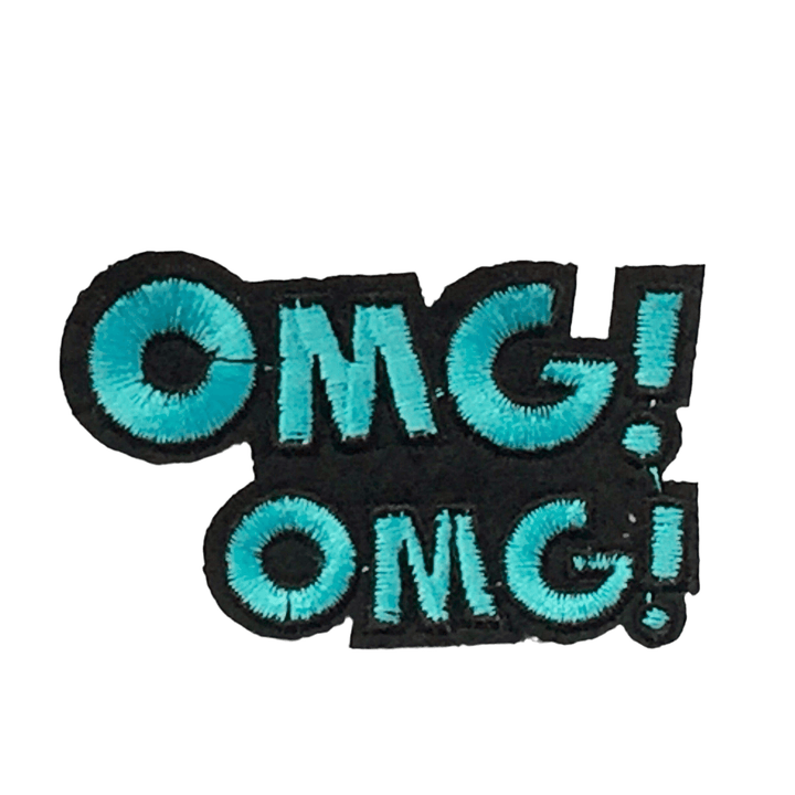 OMG- Embroidered Cloth Patch