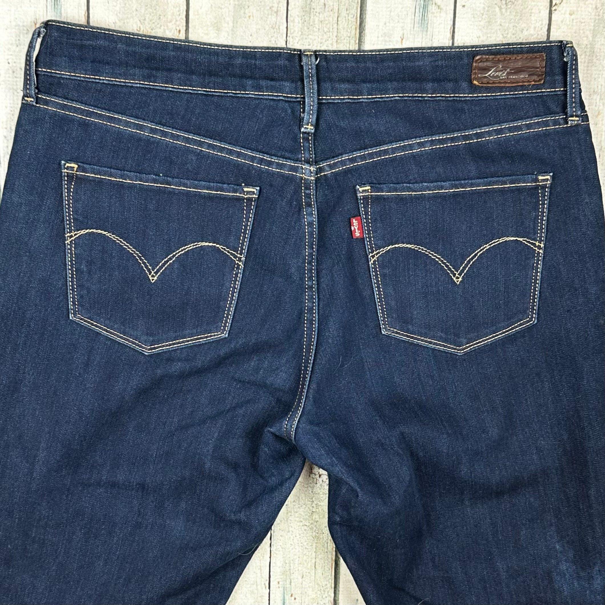 Levis Demi Curve Ladies Classic Slim Leg Jeans Size 31 Jean Pool