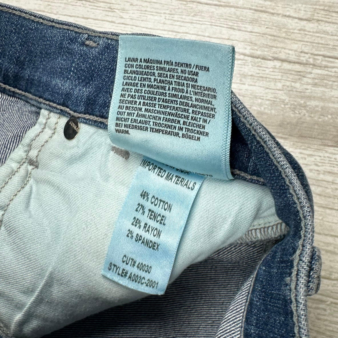 AGOLDE 'Sophie' High Rise Skinny Distressed Jeans- Size 25