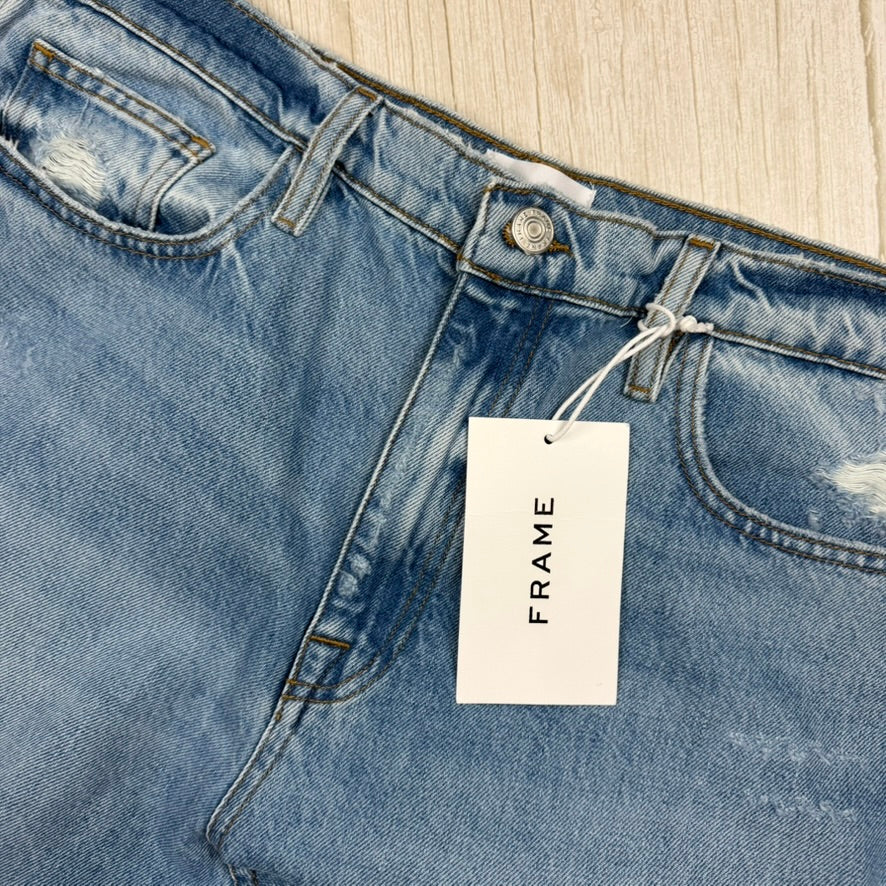 NWT- Frame Denim 'Le Jane Ankle'  Distressed Jeans -Size 33