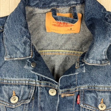 Kids Classic Denim Jacket by Levis - Size 6
