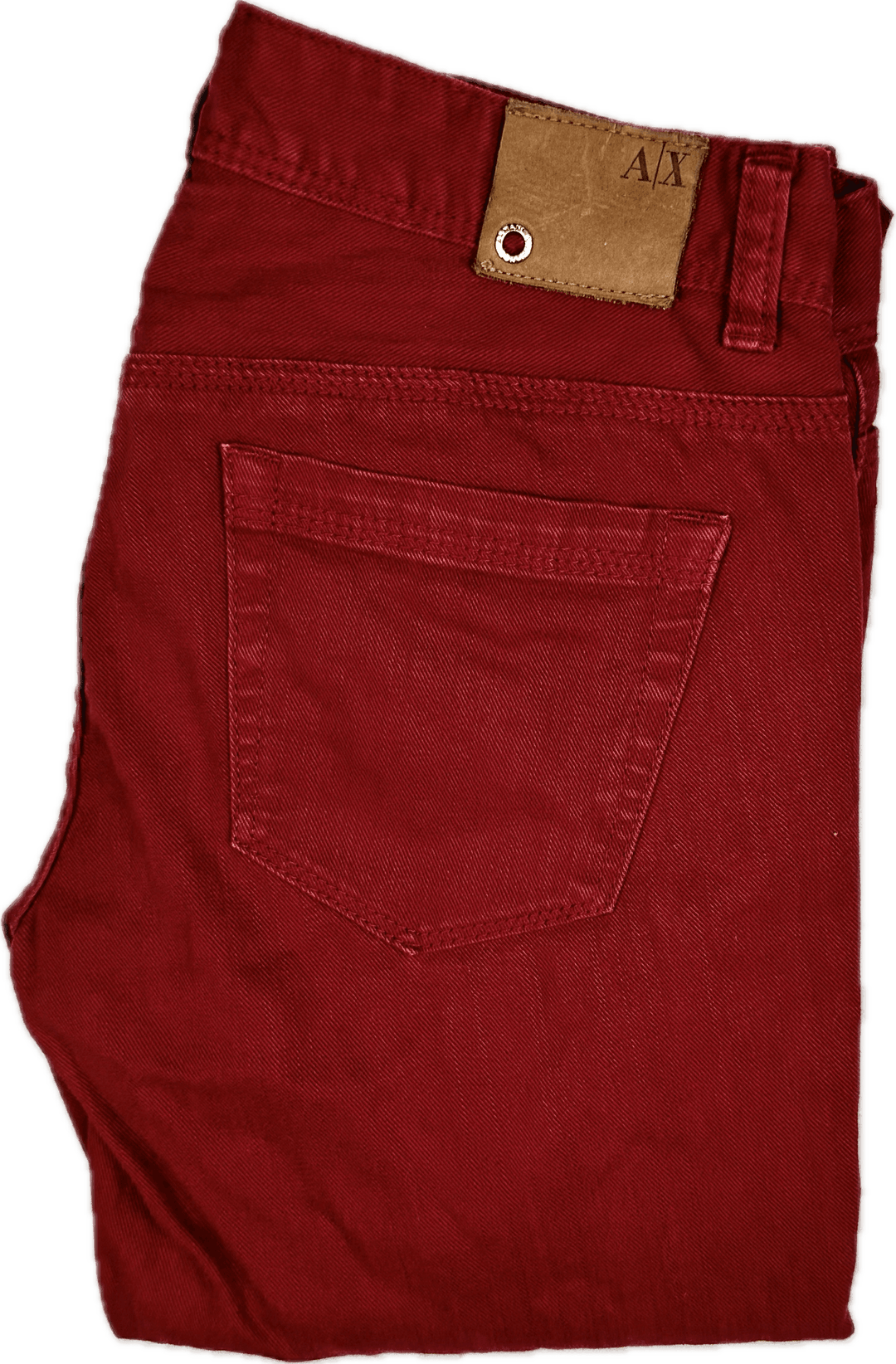 Armani Exchange Low Waist Skinny Red Jeans Size 2US or 6AU Jean Pool